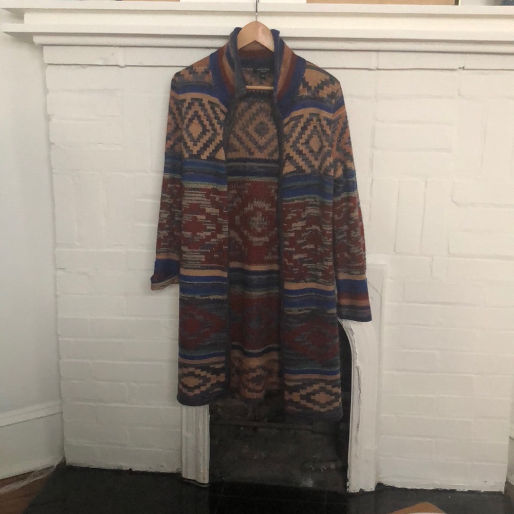Azteca sweater cardigan